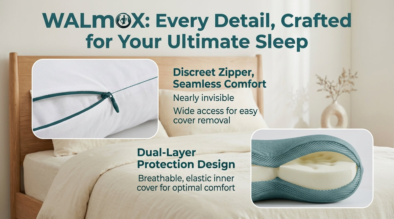 Walmox Memory Foam Cloud Pillow