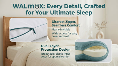 Walmox Memory Foam Cloud Pillow
