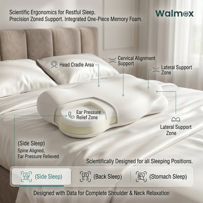 Walmox Memory Foam Cloud Pillow