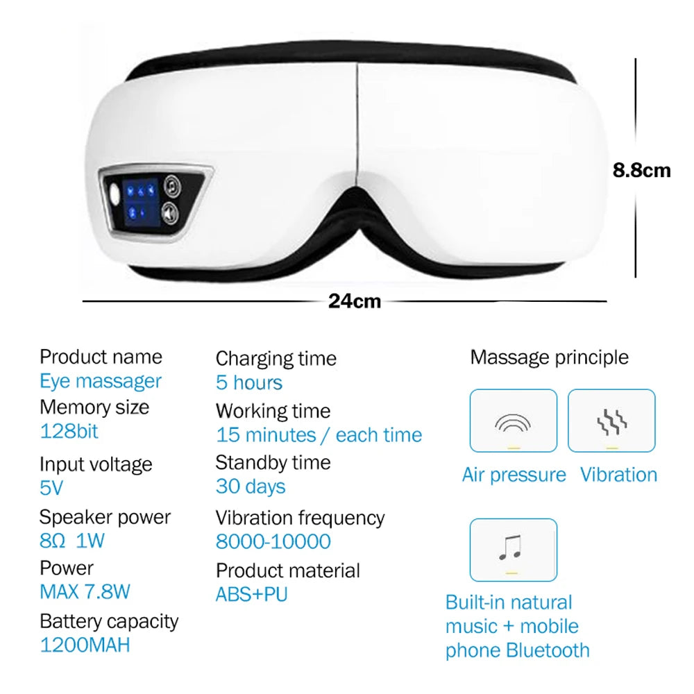 Smart Relax Eye Massager Pro