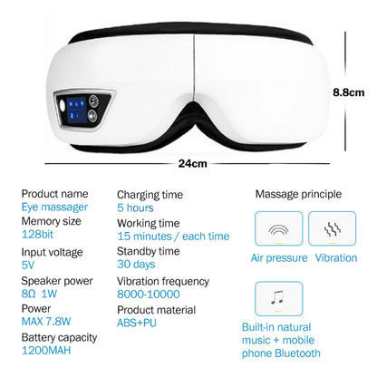 Smart Relax Eye Massager Pro